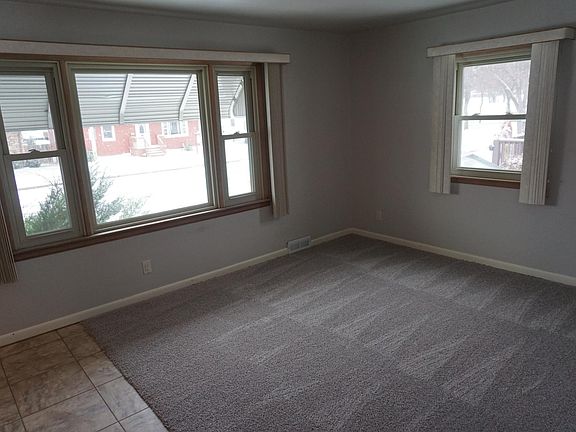 Spacious upstairs living room.