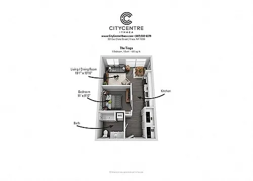 Floor plan Tioga