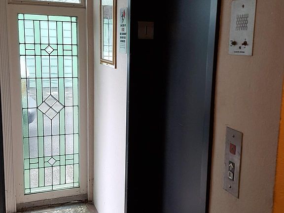 Building Entry Foyer with Elevator.
