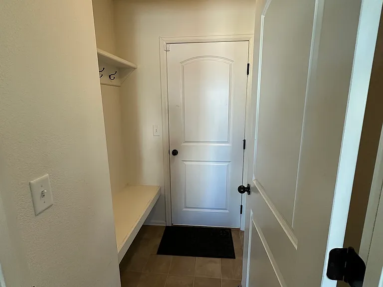 Mud room with laundry, entry from garage
