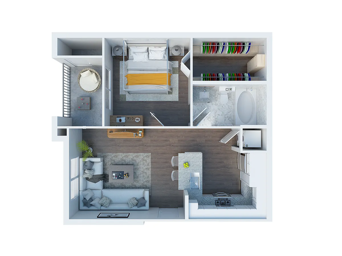 Floor plan A1