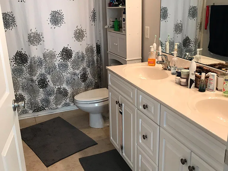 Primary bathroom which is connected to primary bedroom