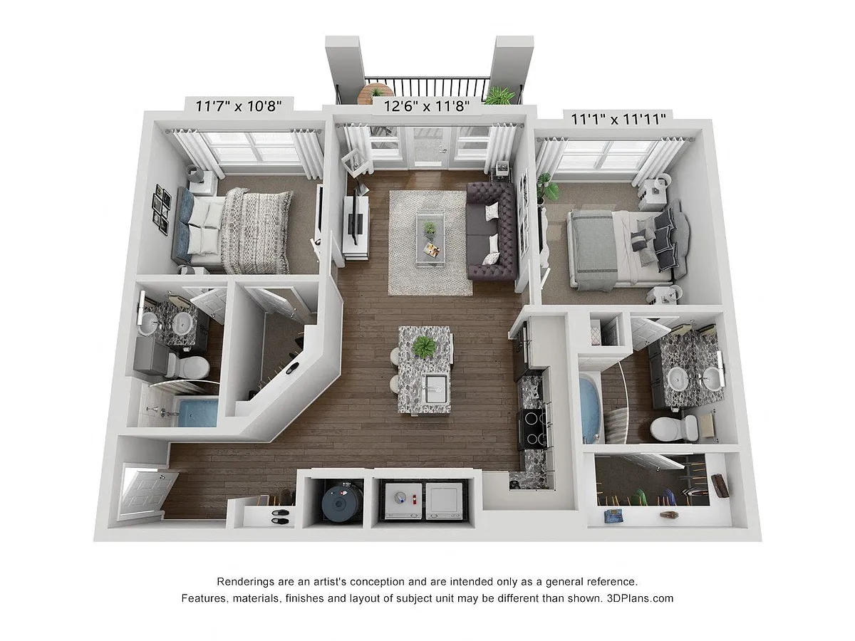 Floor plan B1