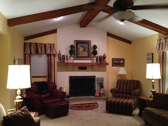 Beamed Great Room