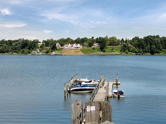 Association Dock at end of Street