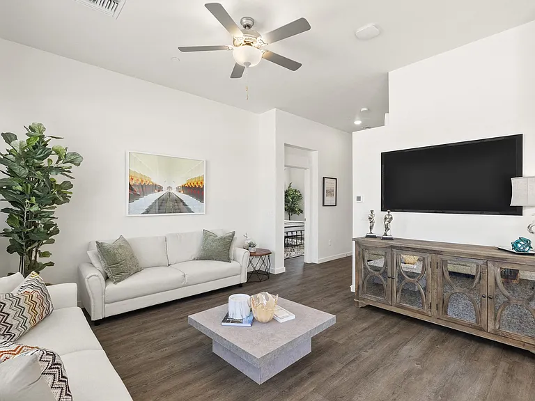 Two Bedroom Tortolita Floorplan Living Room