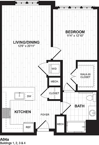 Floor plan A04A