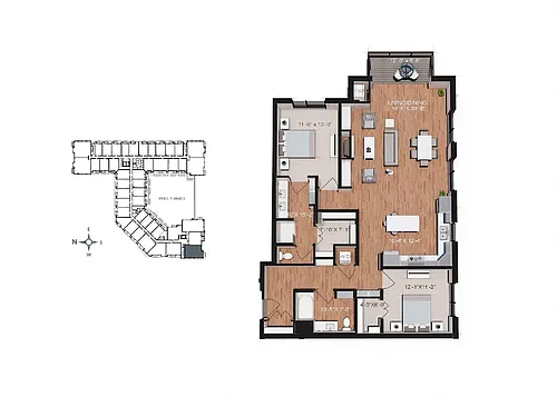 Floor plan B7