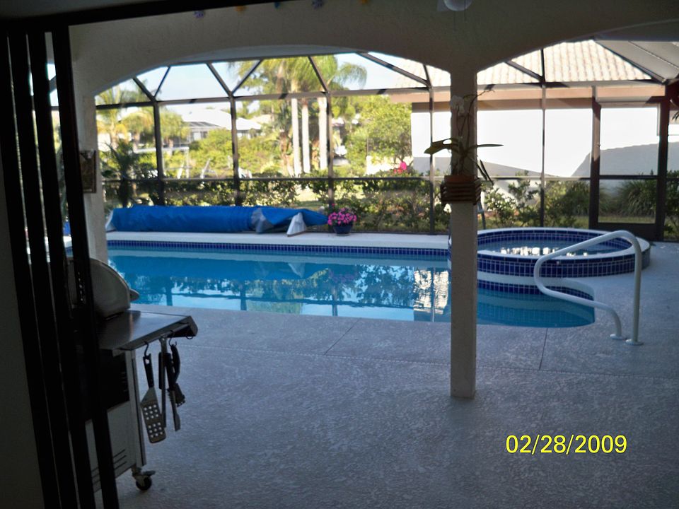New lap pool, 40' with spa.