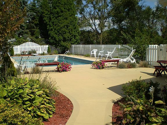 Patio and Pool