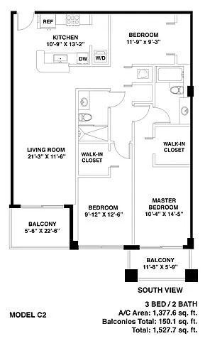 Floor plan Model C2