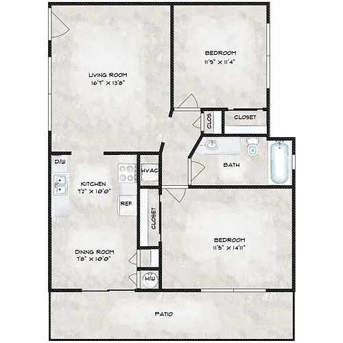 Floor plan Plan A