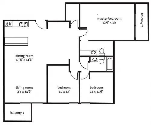 Floor plan The Tarnhill