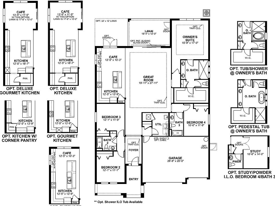 Corina III Plan, Oakstead Estates, Land O Lakes, FL 34638 Zillow
