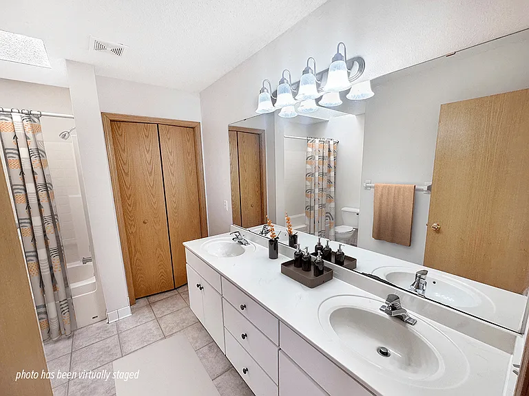 Bright, Spacious Bathrooms