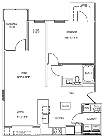 Floor plan The Blakeley 2