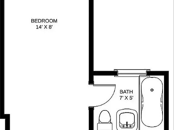 2nd image of 106 Bedford St APT 5B