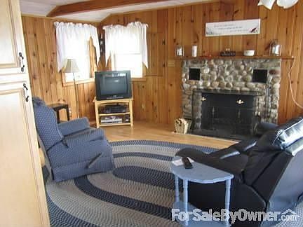 View from right of way