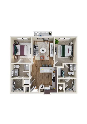 Floor plan B12