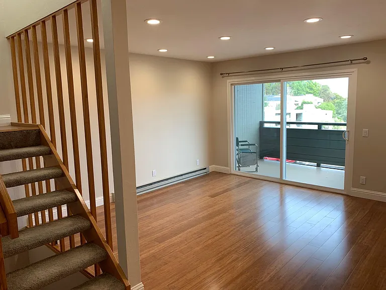 Living Room With Stairs