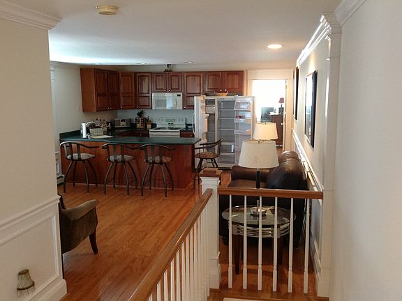 view of the kitchen area
