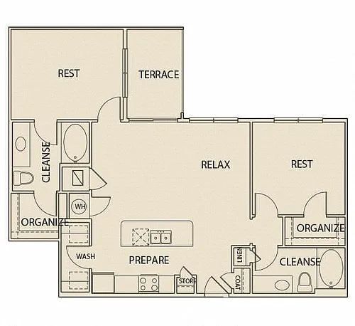 Floor plan B1
