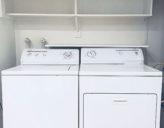Washer & Dryer included