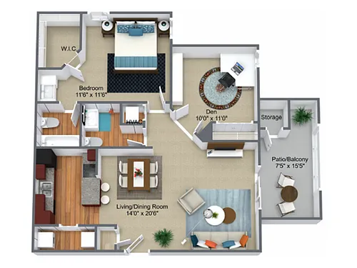 Floor plan A2 Updated