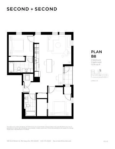 Floor plan B8