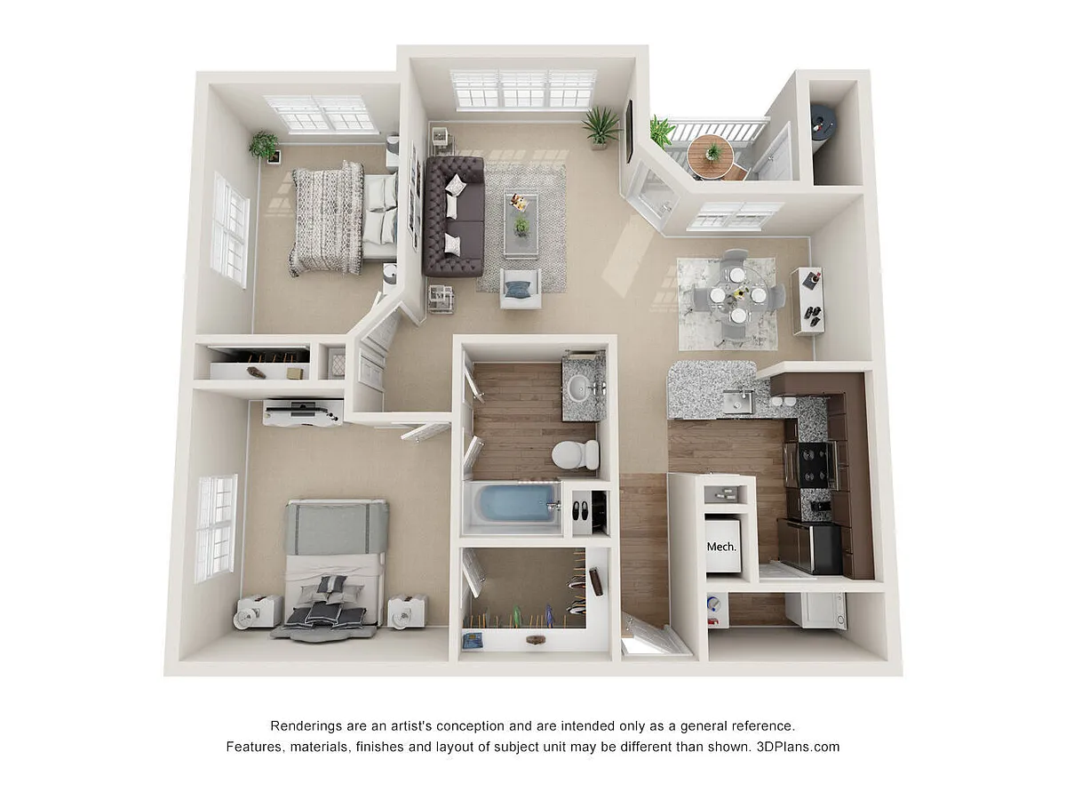 Floor plan 2X1 DIAMOND