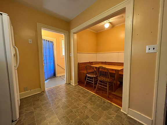 dining area and kitchen