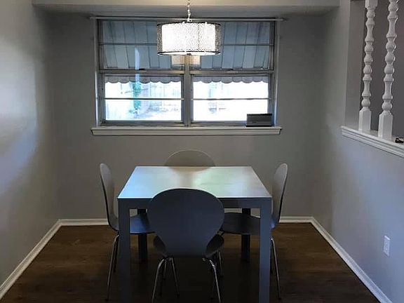 Perfect eat in kitchen area.