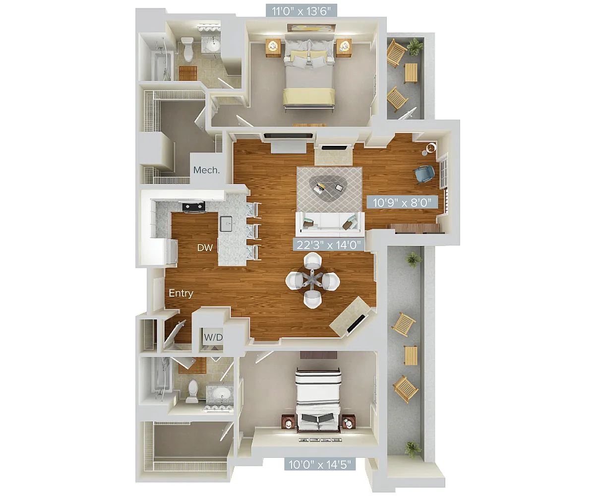 Floor plan B18-1235