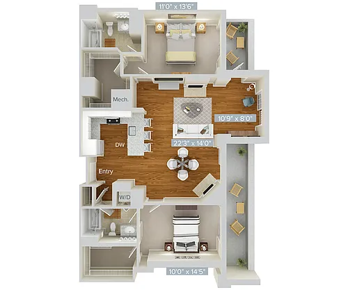Floor plan B18-1235