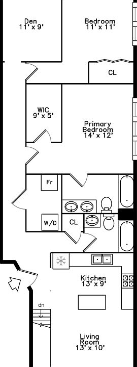 2nd image of 4830 N Albany Ave #1N