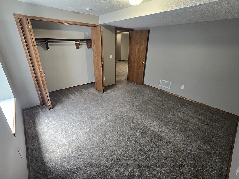 Basement bedroom