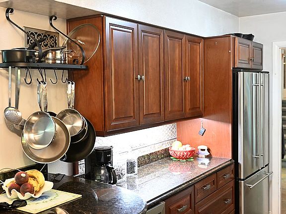 kitchen with granite counter