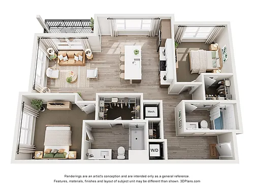 Floor plan Orchid