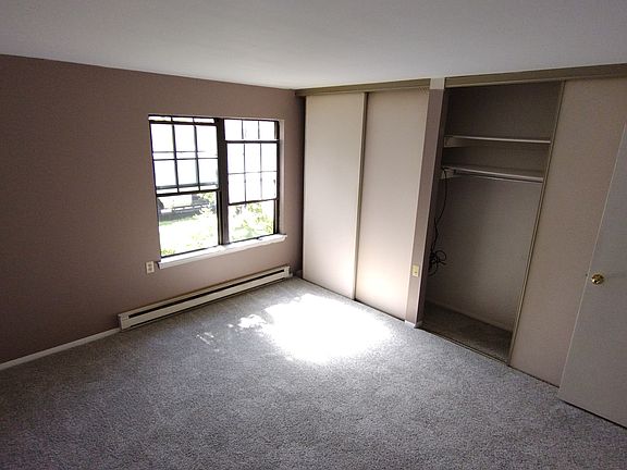 master bedroom, large closet along entire wall.