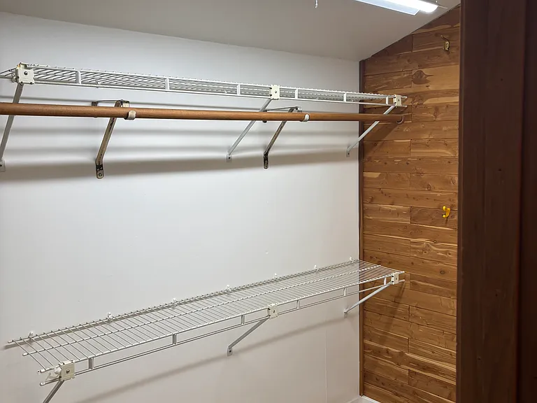 Large walk-in closet