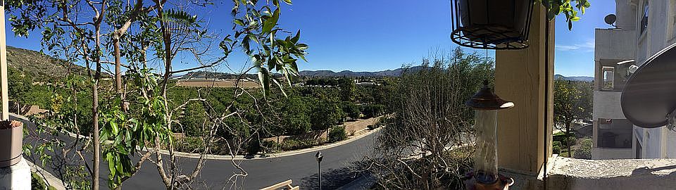From the sunrise balcony
