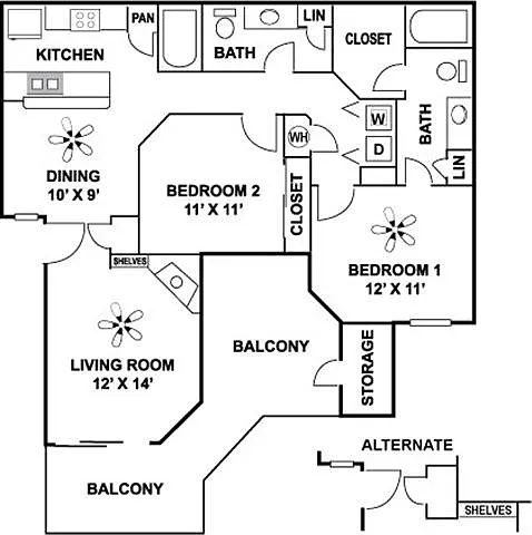 Floor plan B2