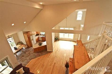 View from 2nd story balcony