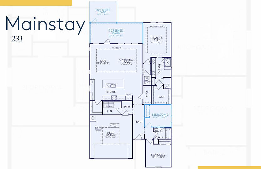 Mainstay Floorplan