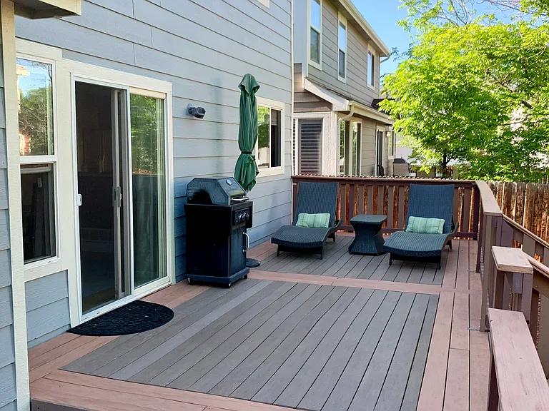 Back patio