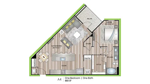 Floor plan A4