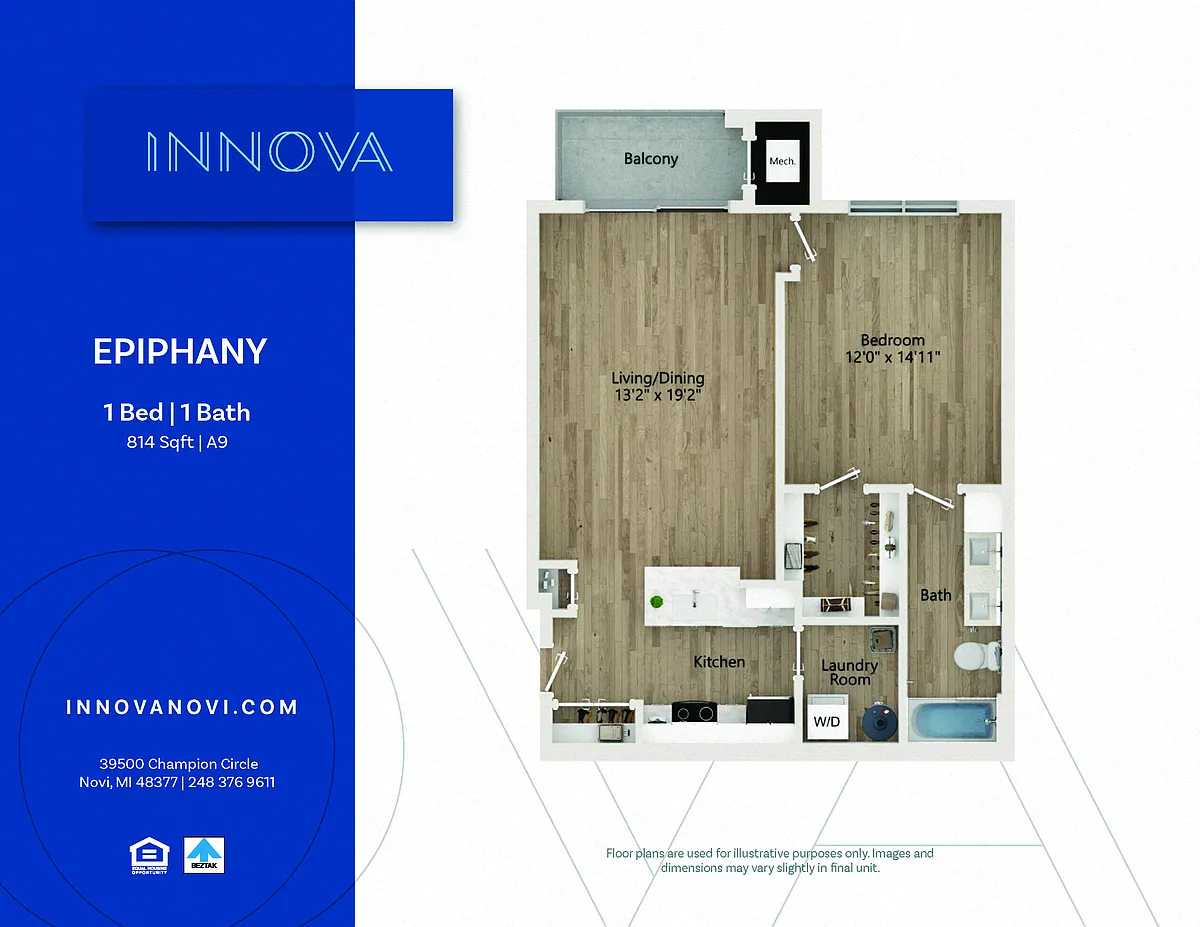 Floor plan Epiphany
