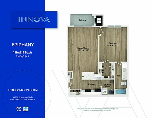 Floor plan Epiphany