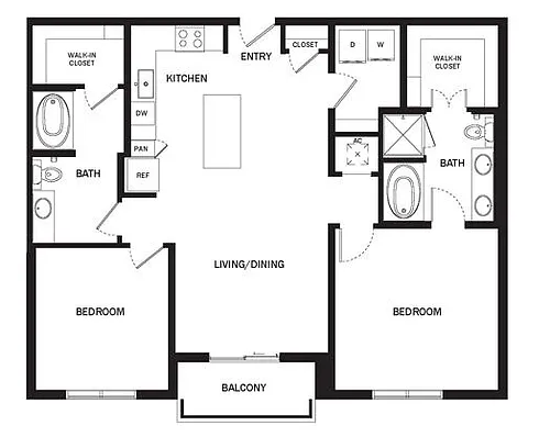 Floor plan B7