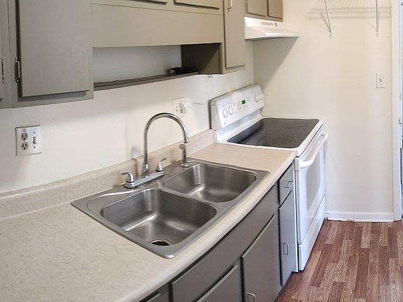 Kitchen with under cabinet lights